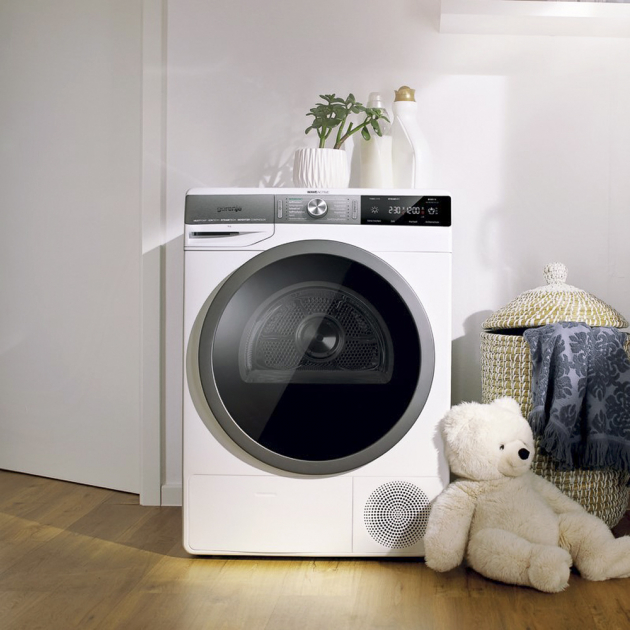 Sušička DS92ILS (Gorenje), WaveActive – zajištění nejjemnějšího zacházení s prádlem, bez stop alergenů a bakterií, téměř bez žehlení, cena 16 990 Kč, WWW.GORENJE.CZ