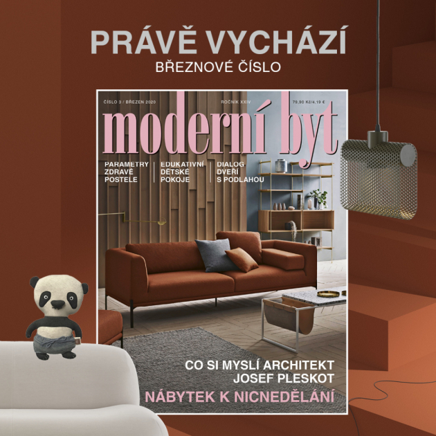 Nové číslo časopisu Moderní byt je na stáncích!