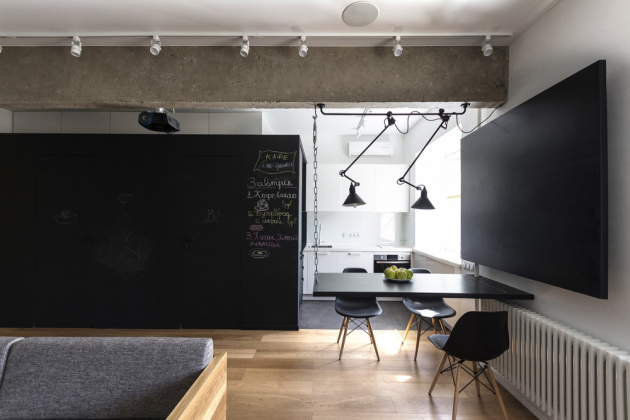 80 m2 byt, Rusko, studio: Ruetemple (foto: Ruetemple)