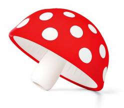 Trychtýř Magic Mushroom (Ototo Design), cena 14 $, WWW.OTOTODESIGN.CZ