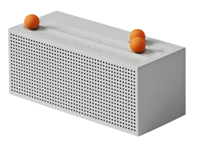 Ball Internet Radio (SF-SO), design Jaehoon Jung a Hoyoung Joo, ovládání zajišťují tři magnetické oranžové kuličky, cena na dotaz, WWW. F-SO.COM