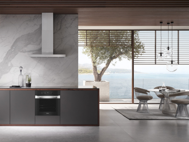 Pečicí trouba H 2860 B (Miele), časovač, ohřevný prostor XL, PerfectClean, spodní pečení, cena 24 990 Kč, WWW.MIELE.CZ