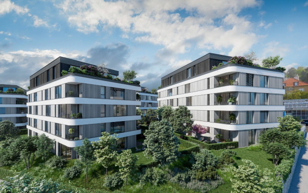 Exkluzivní rezidenční projekt Maison Ořechovka developerů Penta Real Estate a bpd development navrhli uznávaní architekti Jiří Řezák a David Wittassek z ateliéru QARTA architektura