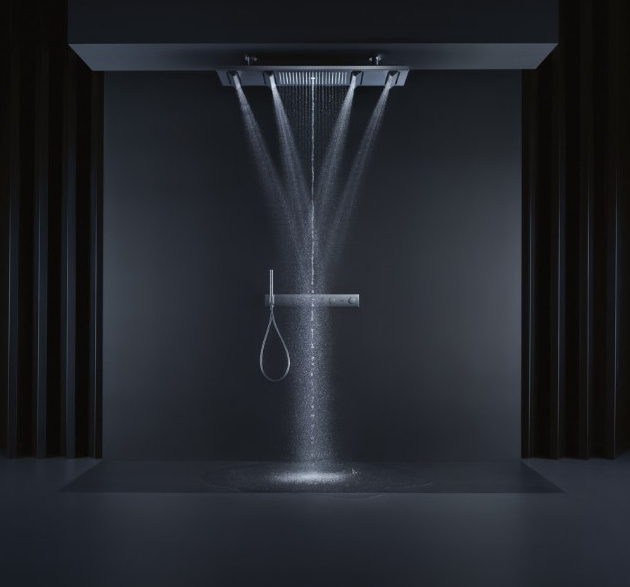 Sprchový systém Shower Heaven (Axor) s osvětlením, chrom, cena 264 680 Kč, WWW.SIKO.CZ