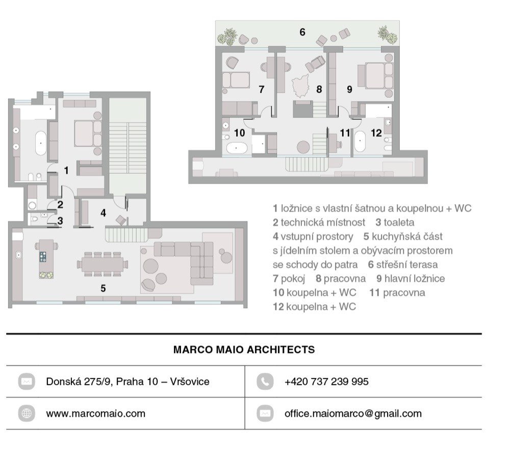 plánek, info architekt