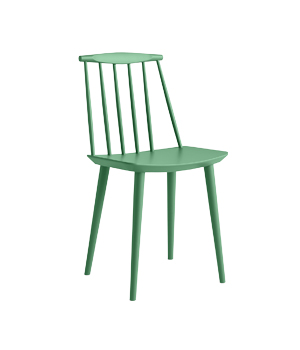 Židle z kolekce J77, design Folke Pålsson, bukové dřevo, barva Jade Green, cena 6 090 Kč