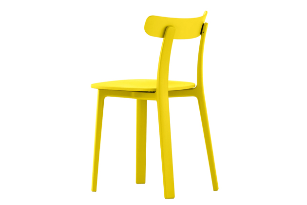 Židle z kolekce APC, design Jasper Morrison, polypropylen, barva buttercup – two-tone, cena 8 613 Kč