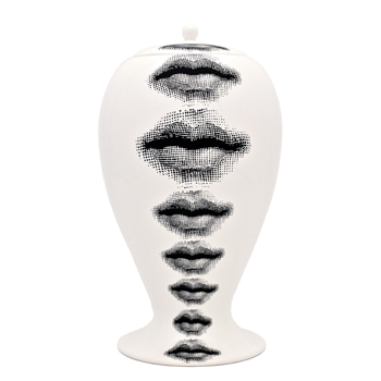 Váze Bocche Lips, design Piero Fornasetti, porcelán, cena na dotaz