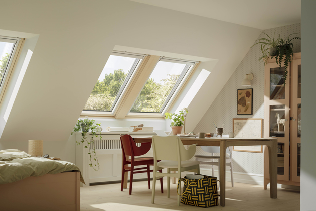 Se střešními okny VELUX na světle nešetřete